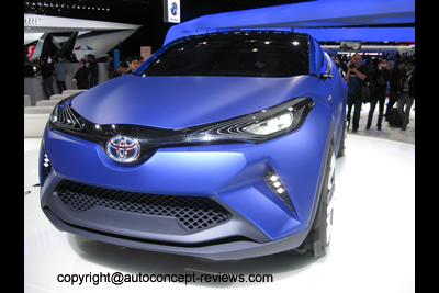 Toyota C HR Hybrid SUV Concept